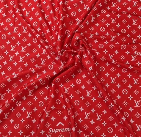 louis vuitton supreme fabric|louis vuitton fabric for sewing.